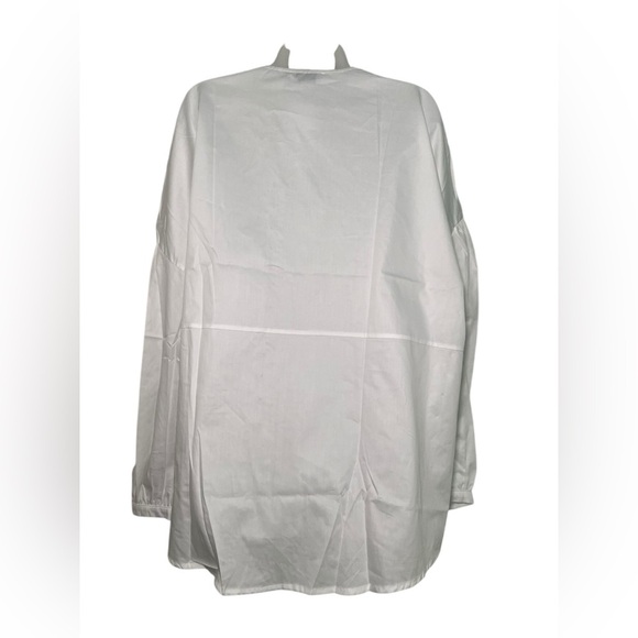 Harshman New NWT White 100% Cotton Button Down Billie Shirt Size 3X Plus - Picture 4 of 7
